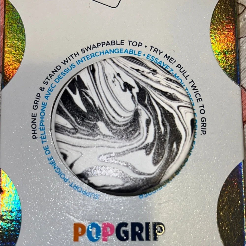 PopSocket Black and White Mythical Design Phone Cover